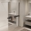 Vincea Walk-In VSW-1HR900MRGM Зеркальное стекло/Вороненая сталь 90 Душевая перегородка 0,8x90x200 см, Италия - фото 1