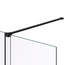 Vincea Walk-In VSW-1WSL120CLB Прозрачное стекло/Матовый черный 120 Душевая перегородка 0,8x120x200 см, Италия - фото 2