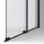 Vincea Walk-In VSW-1WSL120CLB Прозрачное стекло/Матовый черный 120 Душевая перегородка 0,8x120x200 см, Италия - фото 4