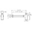 Vitra A45123EXP хром Сифон для раковины 33x12,5 см, Россия - фото 2