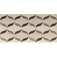 Vitra Ethereal K927965 Геометрический Микс Коричневый, Светло-бежевый Глянцевый Декор 30x60 см, Турция - фото 1 - фото 1