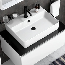 Vitra Minimax Round A4353036EXP Для раковины Чёрный матовый Смеситель для раковины, Турция - фото 1 - фото 2