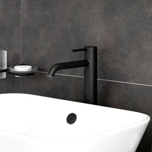 Vitra Minimax Round A4353436EXP Для раковины Чёрный матовый Смеситель для раковины, Турция - фото 1 - фото 3