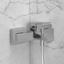 Vitra Minimax Square A43520EXP Для ванны и душа Хром Смеситель для ванны, Турция - фото 1 - фото 2