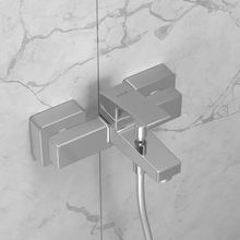 Vitra Minimax Square A43520EXP Для ванны и душа Хром Смеситель для ванны, Турция - фото 1 - фото 3