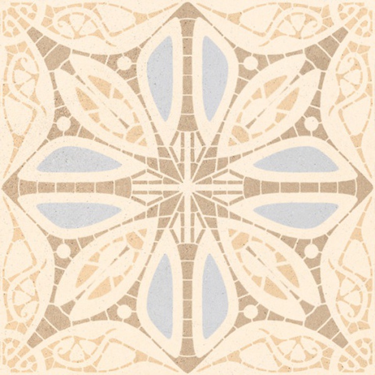 Vives 1900 Tassel Crema Декор 20x20 см, Испания, под обои - фото 1 Vives 1900 Tassel Crema Декор 20x20 см, Испания, под обои - фото 1