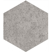 Vives Aston Hexagono Benson Gris Настенная плитка 23x26,6 см, Испания, под камень  - фото 1 - фото 1