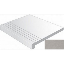 Vives Aston R Gradone Gris Ступень 44,3x89,3 см, Испания, под камень  - фото 1 - фото 1