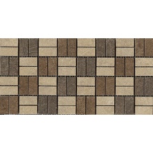 Vives Bruselas Composicion Gres-405 Декор 20,5x41 см, Испания, под камень  - фото 1 - фото 1