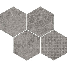 Vives Bunker Bys-SP Grafito Мозаика 28x35 см, Испания, под камень  - фото 1 - фото 1