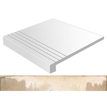 Vives Duomo Gradone Arena Ступень 40x40 см, Испания, под камень  - фото 1 - фото 1