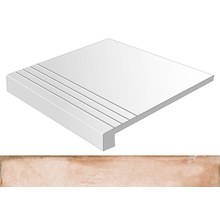 Vives Duomo Gradone Barro Ступень 40x40 см, Испания, под камень  - фото 1 - фото 1