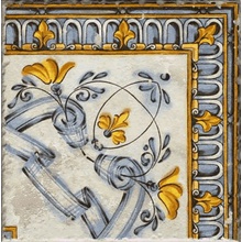 Vives Iberia Javalambre-3 Nacar Декор 31,6x31,6 см, Испания, под обои  - фото 1 - фото 1