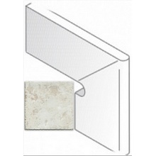 Vives Iberia Zanquin Derecho Nacar Спец. Элемент 17,3x30,5 см, Испания, под камень  - фото 1 - фото 1