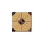 Vives Iliada Taco PR Ocre Вставка 10,8x10,8 см, Испания, под камень  - фото 1