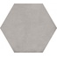 Vives Laverton Hexagono Bampton Gris Керамогранит 23x26,6 см, Испания, под камень  - фото 1