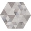 Vives Laverton Hexagono Benenden Sombra Керамогранит 23x26,6 см, Испания, под обои  - фото 1