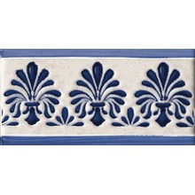 Vives Monasterio Lluch Marino Бордюр 10x20 см, Испания - фото 1 - фото 1