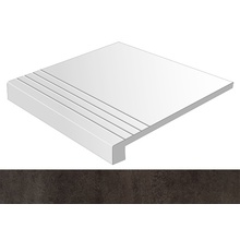 Vives Oregon Gradone Basalto-2 Ступень 40x40 см, Испания - фото 1 - фото 1