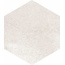 Vives Rift Hexagono Crema Керамогранит 23x26,6 см, Испания, под камень  - фото 1