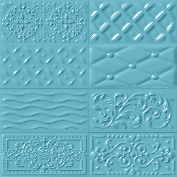 Vives Rivoli Raspail Celeste Декор 10x20 см, Испания - фото 1 Vives Rivoli Raspail Celeste Декор 10x20 см, Испания - фото 1