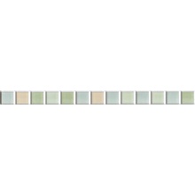 Vives Vitrea Opalina Esmeralda Бордюр 2,5x33,5 см, Испания - фото 1 - фото 1