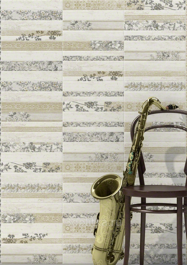 Vives Evia 25x75 см, Испания, под обои  - фото интерьера 1