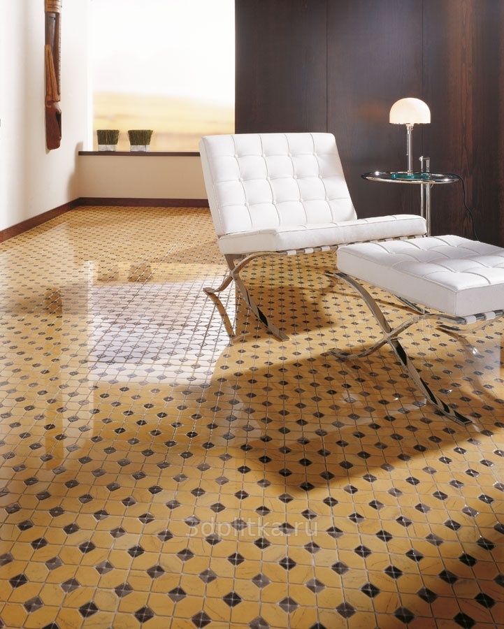 Vives Iliada 43,5x43,5 см, керамика, Испания, под мозаику - фото интерьера 1