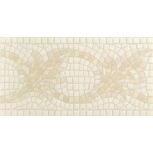 Vives Iliada Cenefa Afrodita Blanco Декор 21,7x43,5 см, Испания, под мозаику - фото 1 - фото 1