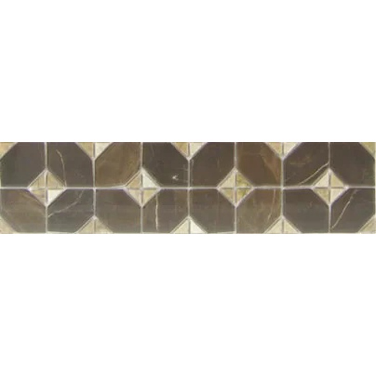 Vives Iliada Tira PR Marron Бордюр 10,8x43,5 см, Испания, под камень - фото 1 Vives Iliada Tira PR Marron Бордюр 10,8x43,5 см, Испания, под камень - фото 1