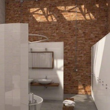 Vives Muro 19,4x59,3 см, Испания, под кирпич  - фото интерьера 1 - фото 1