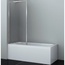 WasserKraft Abens 20W01-80BN Прозрачное / Никель 80х140 Шторка для ванны 80x140 см, Германия - фото 1