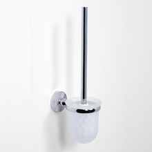 WasserKraft Aland K-8527 Хром / Матовое стекло Ершик 14x9,8x37,8 см, Германия - фото 1 - фото 2