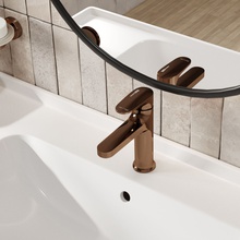 WasserKraft Asphe 7703 Для раковины Розовое золото Смеситель 16,5x5x31 см, для раковины, Германия - фото 1 - фото 2