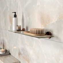 WasserKraft Asphe K-77724 Розовое золото Полка 14,2x53x5 см, Германия - фото 1 - фото 1