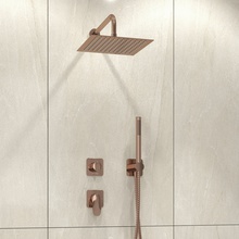 WasserKraft Asphe A7751.287.338.329.290.292.291 Встраиваемый Розовое золото Душевой комплект 46,9x24,8x8 см, Германия - фото 1 - фото 3