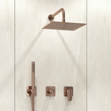 WasserKraft Asphe A7751.287.338.329.290.292.291 Встраиваемый Розовое золото Душевой комплект 46,9x24,8x8 см, Германия - фото 1 - фото 2