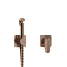 WasserKraft Asphe A7751.290.292.335 Розовое золото Смеситель с гигиеническим душем 7,4x16x14,4 см, для встраиваемых систем, Германия - фото 1 - фото 1