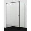 WasserKraft Dill 61S32 Прозрачное стекло/Матовый черный 80х130