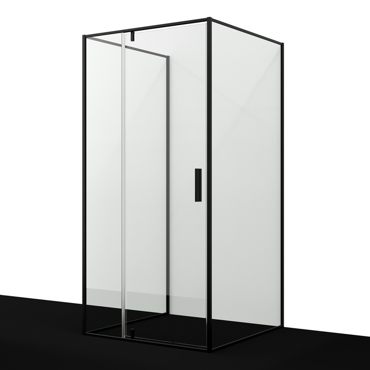 WasserKraft Elbe 74P42 Прозрачное стекло/Матовый черный 100х100 Душевой уголок 100x100x200 см, Германия - фото 1 WasserKraft Elbe 74P42 Прозрачное стекло/Матовый черный 100х100 Душевой уголок 100x100x200 см, Германия - фото 1