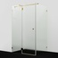 WasserKraft Ems 76H10L-TXG Текстурное стекло/Золото 100х120 Душевой уголок 100x120x200 см, Германия - фото 1