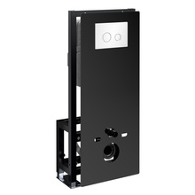 WasserKraft Glan 66 66TLT.010.ME.BL.WH01 С кнопкой смыва Белый Инсталляция для унитаза 22x50x134 см, Германия - фото 1 - фото 1