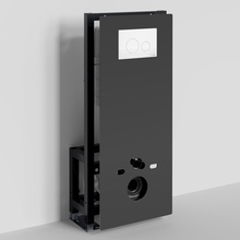 WasserKraft Glan 66 66TLT.010.ME.BL.WM02 С кнопкой смыва Белый матовый Инсталляция для унитаза 22x50x134 см, Германия - фото 1 - фото 1