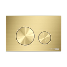 WasserKraft Glan 66 66TLT.010.ME.BL.MG02 С кнопкой смыва Матовое золото Инсталляция для унитаза 22x50x134 см, Германия - фото 1 - фото 3