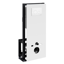 WasserKraft Glan 66 66TLT.010.ME.WH.WH02 С кнопкой смыва Белый Инсталляция для унитаза 22x50x134 см, Германия - фото 1 - фото 1