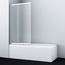 WasserKraft Main 41S02-100 RM распашная, двухстворчатая  R 100 Шторка для ванны 100x140 см, Германия - фото 4