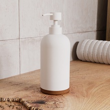 WasserKraft Mindel K-8899 белый Дозатор для жидкого мыла 7,3x7,3x19 см, Германия - фото 1 - фото 2