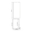 WasserKraft Rur 30W39RG-FL Рифленое стекло/Розовое золото 90х200 Душевая перегородка 0,8x90x200 см, Германия - фото 4