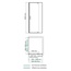 WasserKraft Spree 14P18 Прозрачное стекло/Никель 90х100 Душевой уголок 90x100x200 см, Германия - фото 2