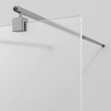 WasserKraft Vechte 60W44-MG Матовое стекло/Серебристый 100х200 Душевая перегородка 0,8x100x200 см, Германия - фото 1 - 2 WasserKraft Vechte 60W44-MG Матовое стекло/Серебристый 100х200 Душевая перегородка 0,8x100x200 см, Германия - фото 1 - фото 2